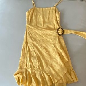 Yellow dress from American eagle